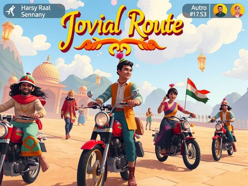 Jovial Route community event with Indian players